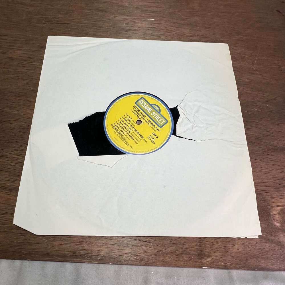 Sesame Street Vinyl Record Lot 3 LP Ernie & Bert Fever Original Cast Kidcore - Picture 13 of 16
